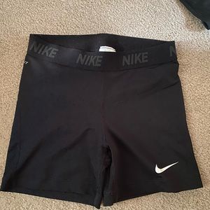 nike spandex bike shorts black medium